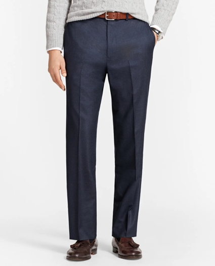 Madison Fit Wool Flannel Trousers, image 1