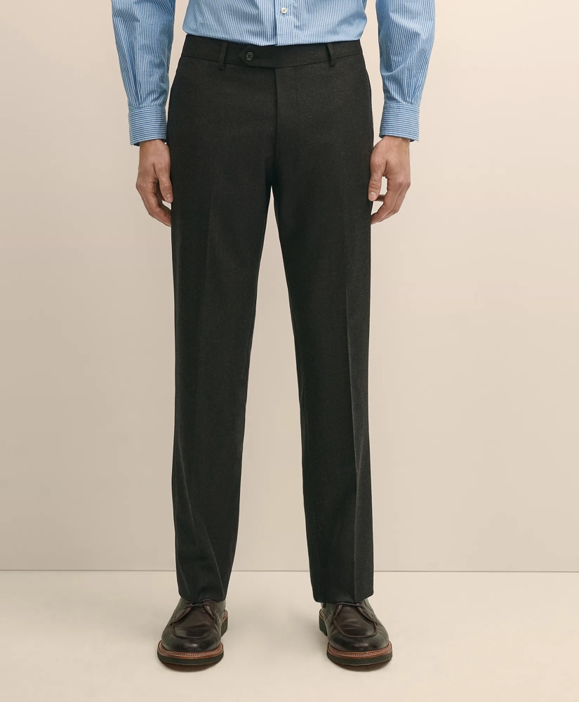 Classic Fit Wool Flannel Dress Pants, image 2