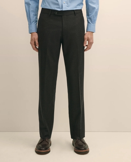 Classic Fit Wool Flannel Dress Pants, image 2