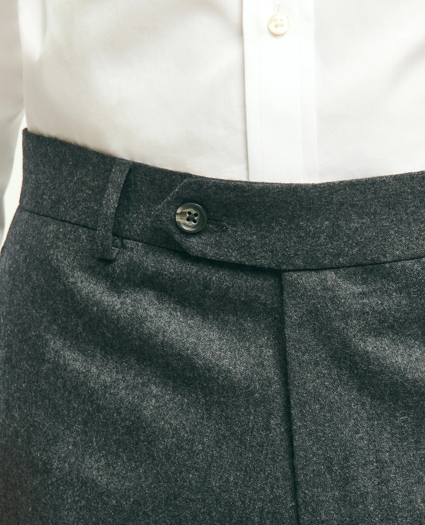 Traditional Fit Wool Flannel Dress Pants, image 3