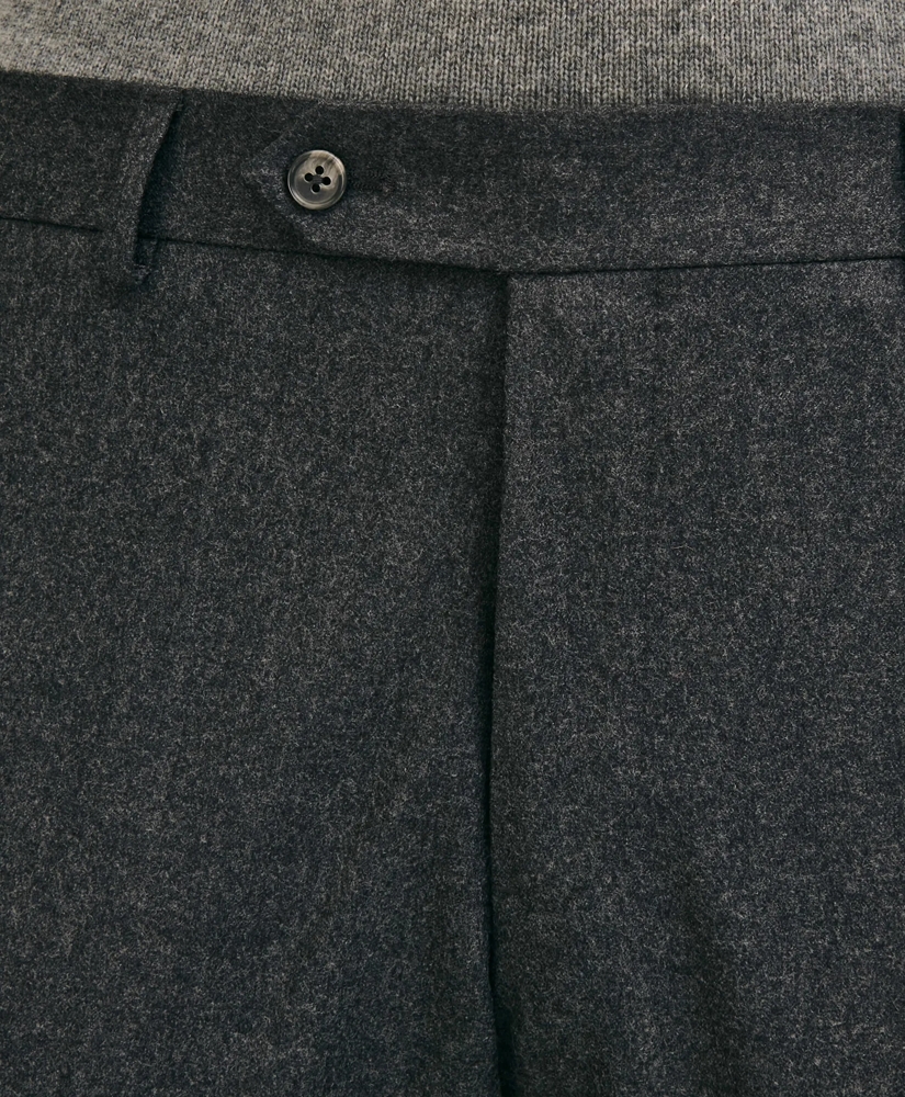 Traditional Fit Wool Flannel Dress Pants, image 4