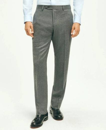 Traditional Fit Wool Flannel Dress Pants, image 1