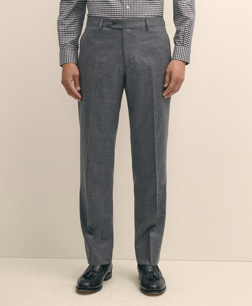 Traditional Fit Wool Flannel Dress Pants, image 2
