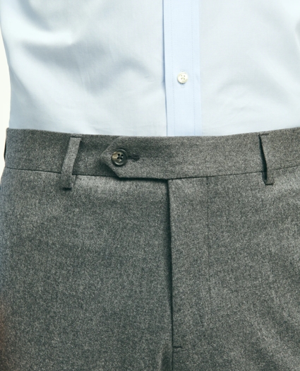 Traditional Fit Wool Flannel Dress Pants, image 3