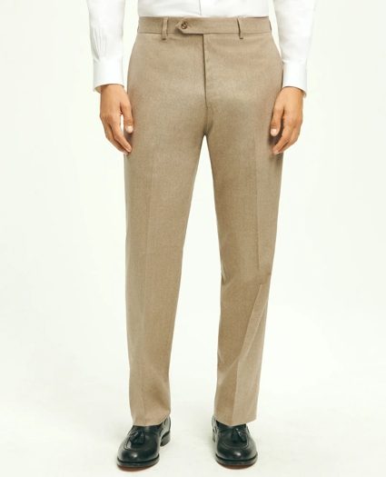 Traditional Fit Wool Flannel Dress Pants, image 1