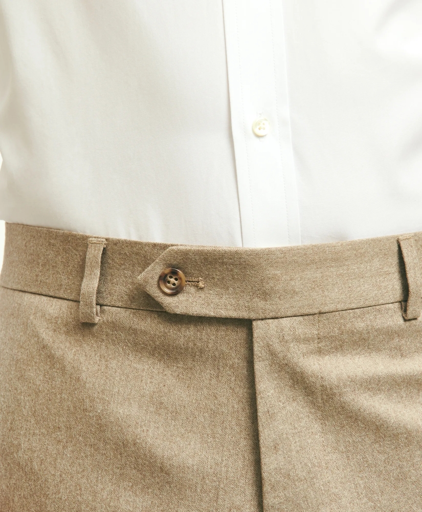 Traditional Fit Wool Flannel Dress Pants, image 3