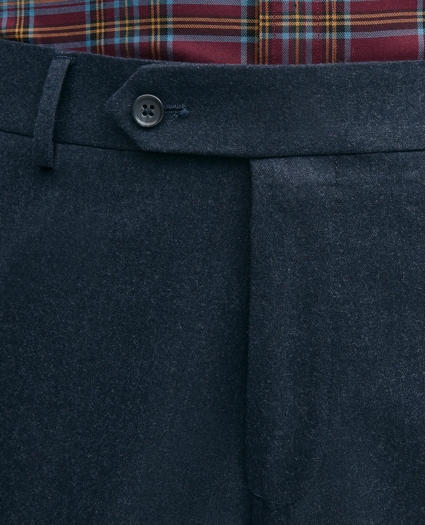 Traditional Fit Wool Flannel Dress Pants, image 4
