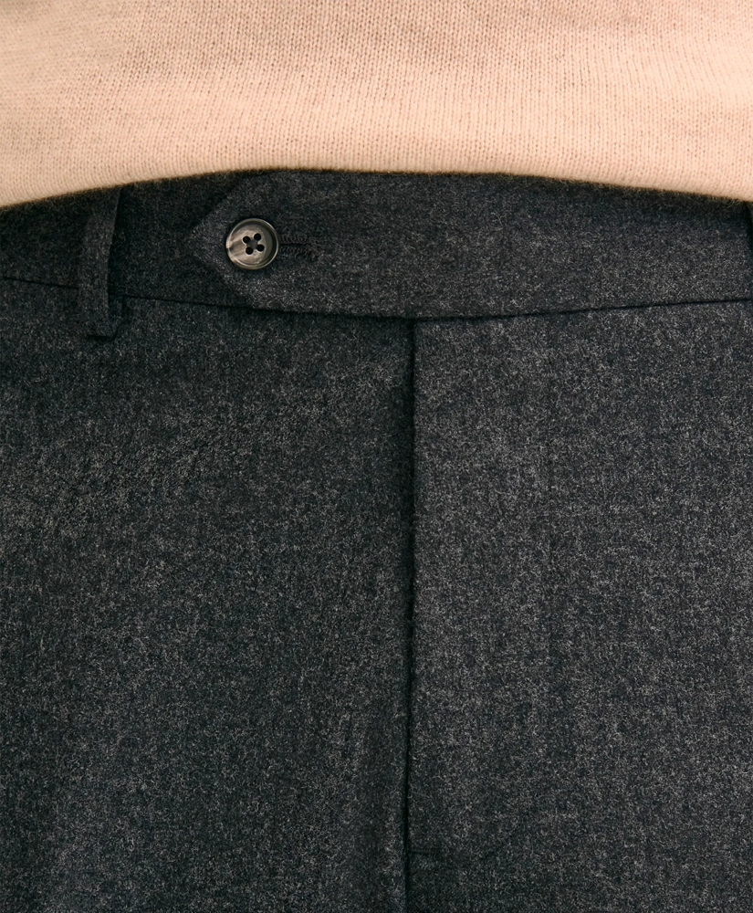 Slim Fit Wool Flannel Dress Pants, image 4