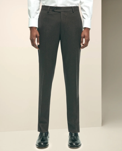 Slim Fit Wool Flannel Dress Pants, image 1