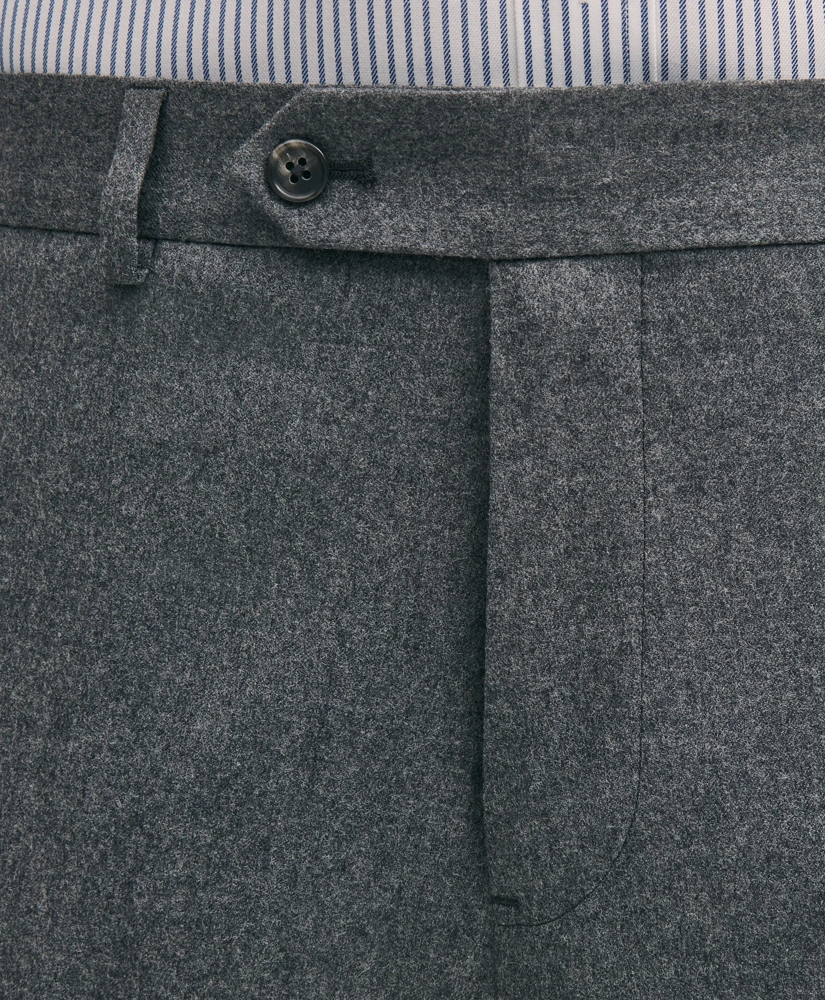 Slim Fit Wool Flannel Dress Pants, image 4