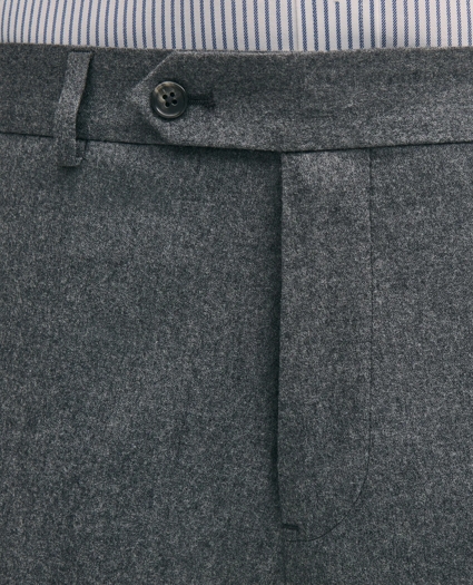 Slim Fit Wool Flannel Dress Pants, image 4