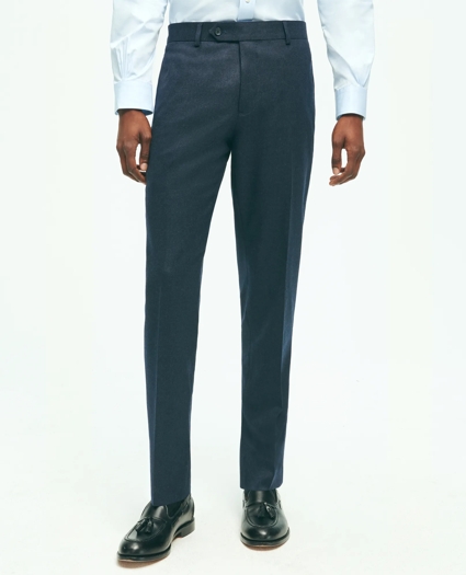 Slim Fit Wool Flannel Dress Pants, image 1