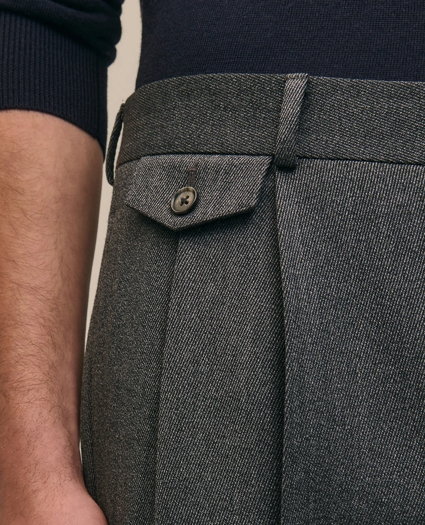 Classic Fit Wool Twill Dress Pants, image 3