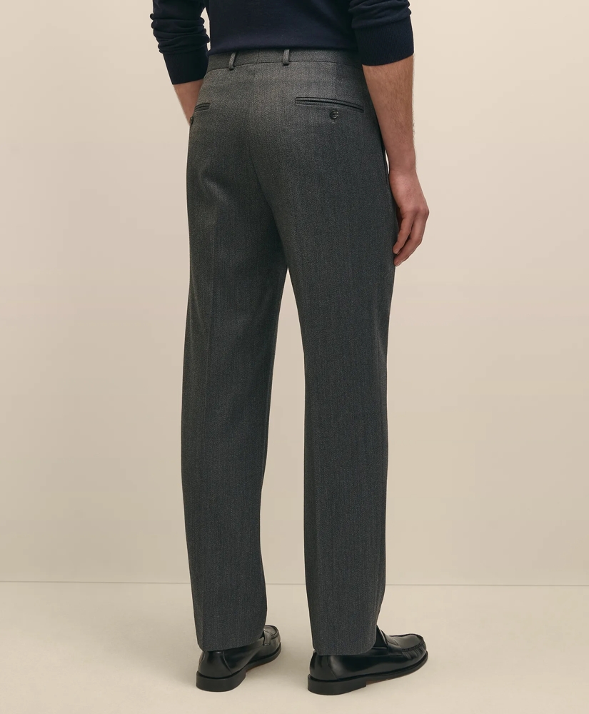 Classic Fit Wool Twill Dress Pants, image 4