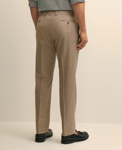 Classic Fit Wool Blend Plain Front 1818 Trousers, image 3