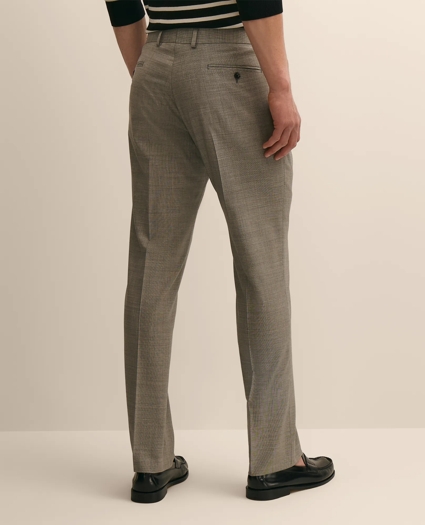 Classic Fit Wool Blend Plain Front 1818 Trousers, image 3