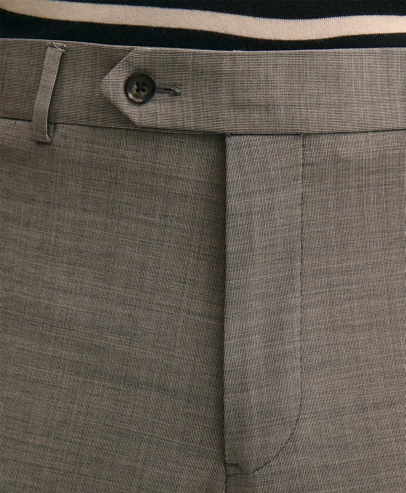 Classic Fit Wool Blend Plain Front 1818 Trousers, image 4