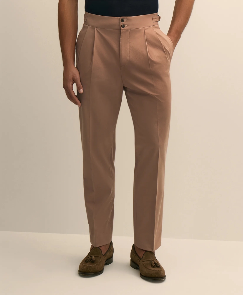 Classic Fit Cotton Blend Side-Tab Dress Pants, image 2