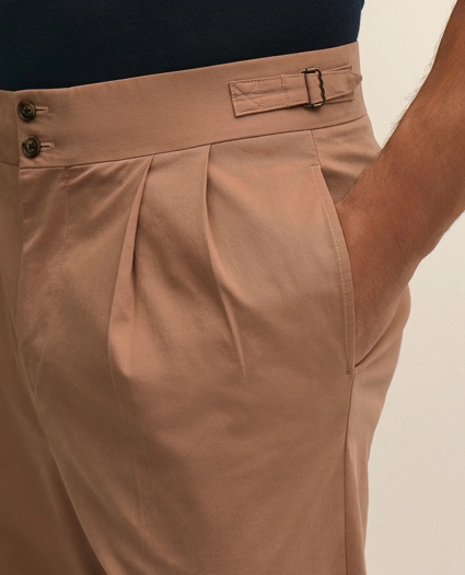 Classic Fit Cotton Blend Side-Tab Dress Pants, image 4