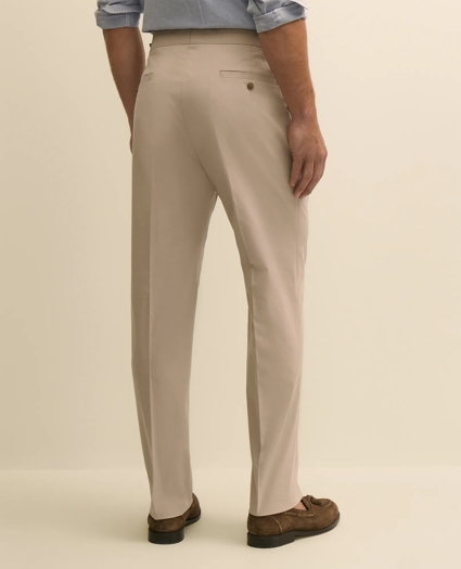 Classic Fit Cotton Blend Side-Tab Dress Pants, image 3