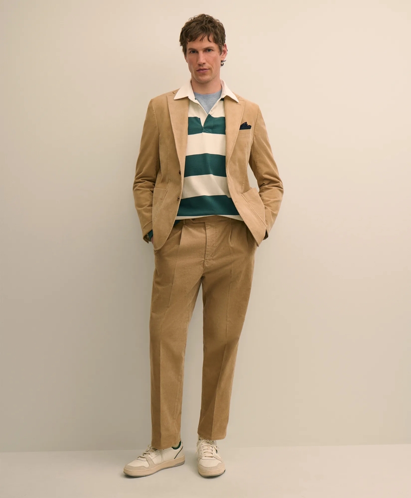 The Friday Cord Pleated Trouser, image 1