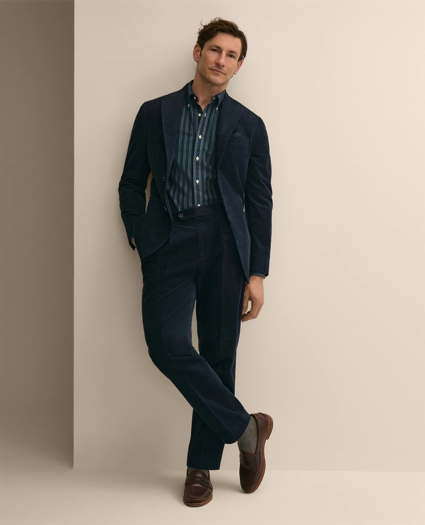The Friday Cord Pleated Trouser, image 1