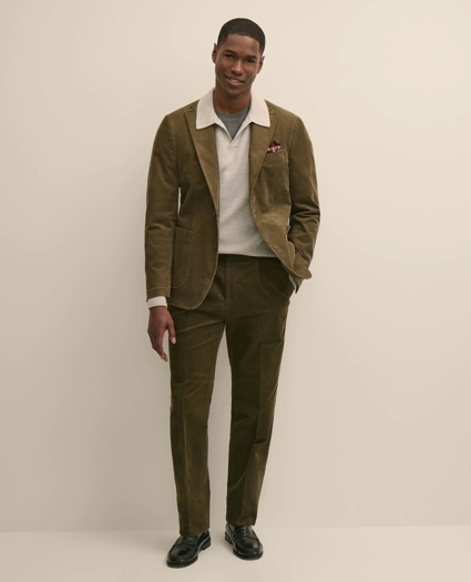 The Friday Cord Pleated Trouser, image 1