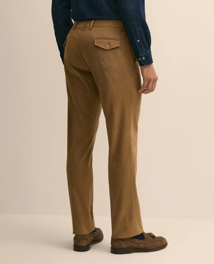 Classic Fit Cotton Blend Moleskin Dress Pants, image 3