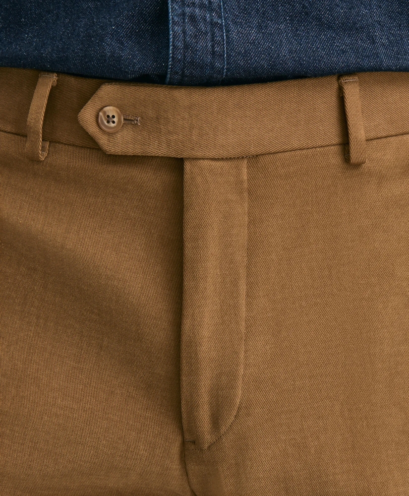 Classic Fit Cotton Blend Moleskin Dress Pants, image 4