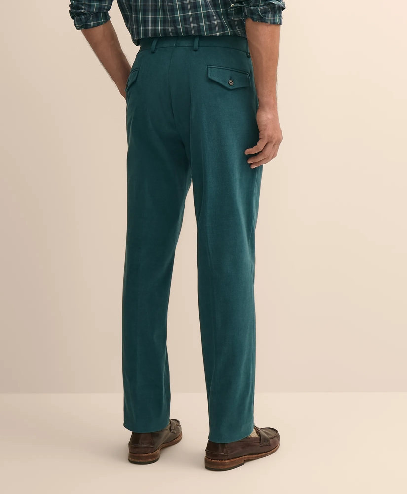Classic Fit Cotton Blend Moleskin Dress Pants, image 4