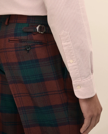 Classic Fit Wool Blend Tartan Dress Pants, image 5