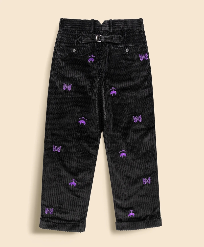 Brooks Brothers x NEEDLES Cotton Corduroy GF Papillon Wide Trousers, image 2