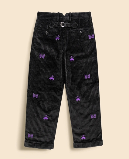 Brooks Brothers x NEEDLES Cotton Corduroy GF Papillon Wide Trousers, image 2