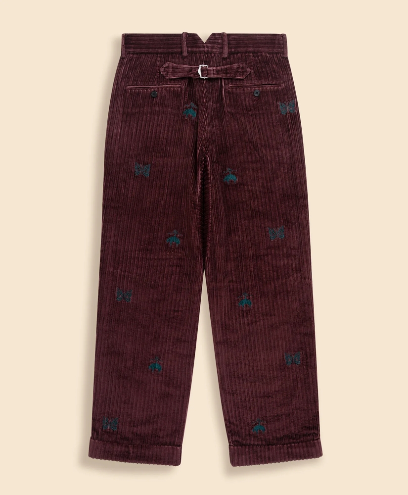 Brooks Brothers x NEEDLES Cotton Corduroy GF Papillon Wide Trousers, image 2