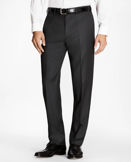 Classic Fit Grey Herringbone 1818 Suit, image 5