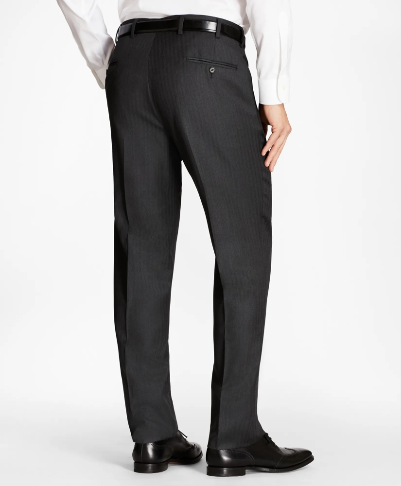 Classic Fit Grey Herringbone 1818 Suit, image 6