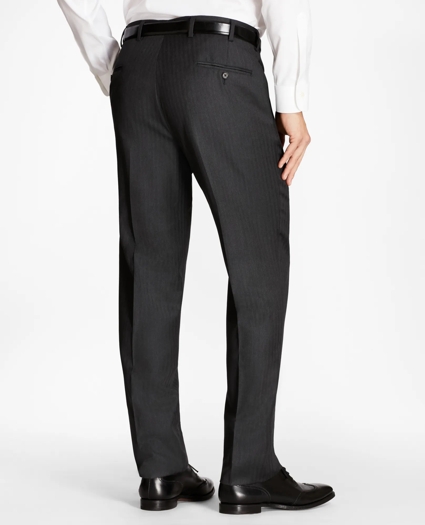 Classic Fit Grey Herringbone 1818 Suit, image 6