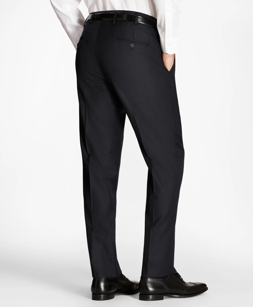 Classic Fit Blue Herringbone 1818 Suit, image 5