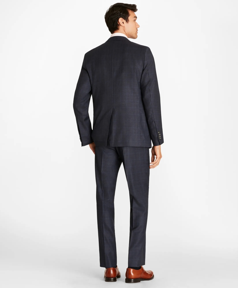 Regent Fit Plaid 1818 Suit, image 4