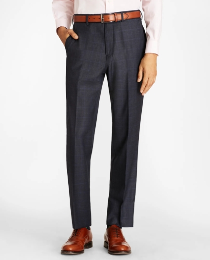 Regent Fit Plaid 1818 Suit, image 5