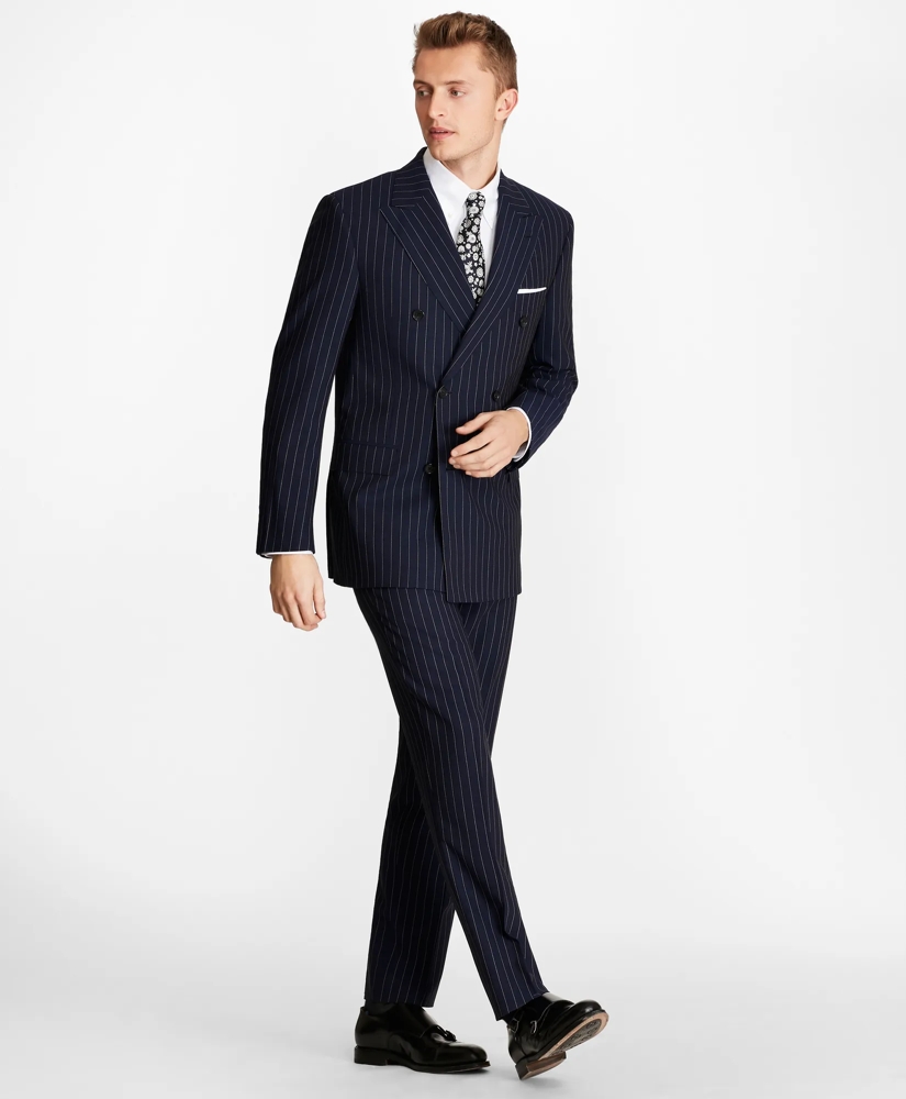 Regent Fit Wool Pinstripe 1818 Suit