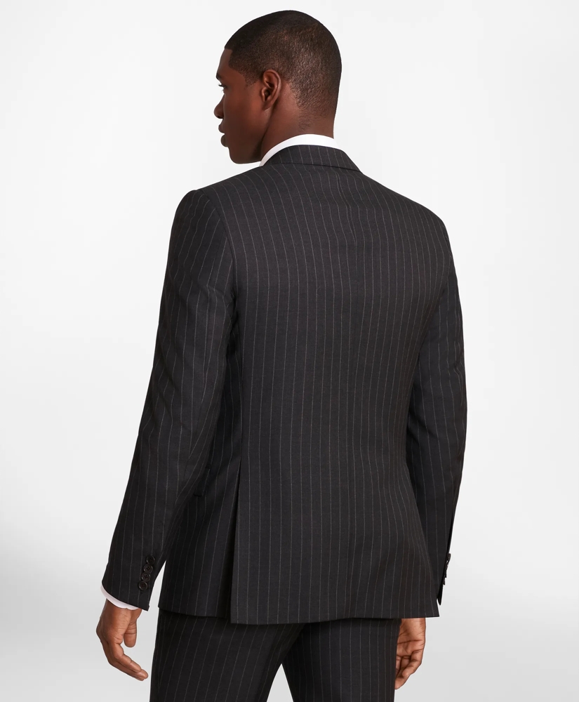 BrooksGate™ Regent-Fit Striped Wool Twill Suit Separates