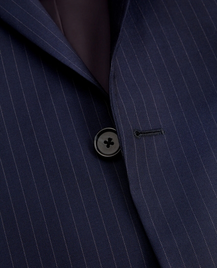 Madison Fit Two-Button Stripe 1818 Suit, image 2