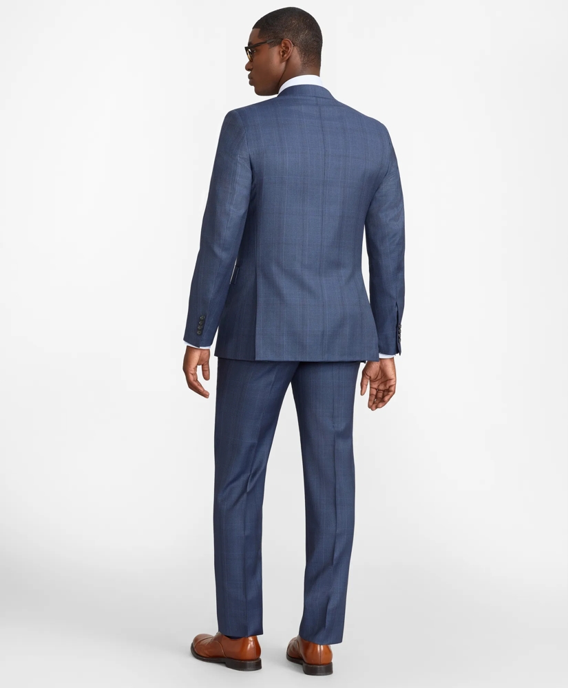 Regent Fit Three-Button Plaid 1818 Suit Regent Fit Three-Button Plaid 1818 Suit