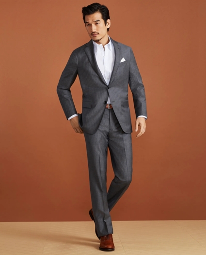 Golden Fleece® Merino Wool Pinstripe Suit, image 1