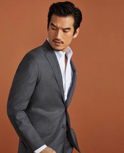 Golden Fleece® Merino Wool Pinstripe Suit, image 2