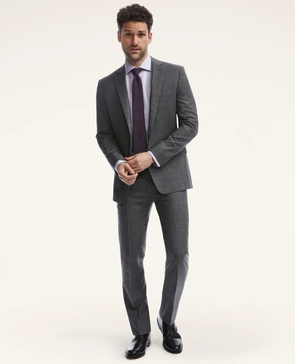 Regent Fit Mini Houndstooth Check 1818 Suit, image 1