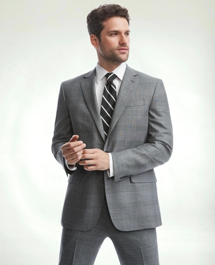 Brooks Brothers Explorer Collection Regent Fit Prince of Wales Suit Jacket, image 1