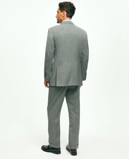 Madison Fit Wool Pinstripe 1818 Suit, image 2