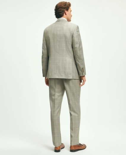 Regent Fit Windowpane 1818 Suit, image 2